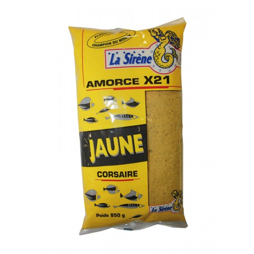 AMORCE LA SIRENE X21 JAUNE CORSAIRE 850G