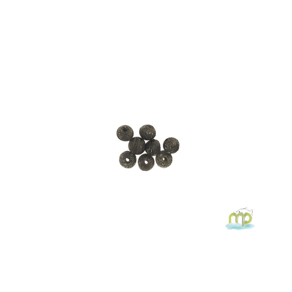 Perles de chewing-gum solides de pêche de 20 mm, perles de gomme