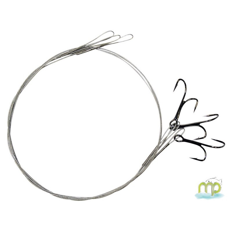 Bas De Ligne En Acier Inoxydable 15 Cm - Fil Résistant Pour Pêche En Eau Douce Et Eau Salée, Protège Les Leurres