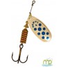 CUILLER MEPPS COMET ARGENT POINTS BLEUS