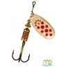 CUILLER MEPPS COMET ARGENT POINTS ROUGES
