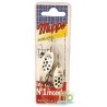 CUILLER MEPPS AGLIA ARGENT POINTS NOIRS-PAR 2