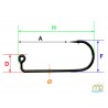 HAMECONS MUSTAD ABERDEEN HOOKS 32833NPBN