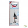 CUILLER ADAM'S ARGENT BULLE NOIRE - COLLECTION LEURRE DE PECHE ANCIEN