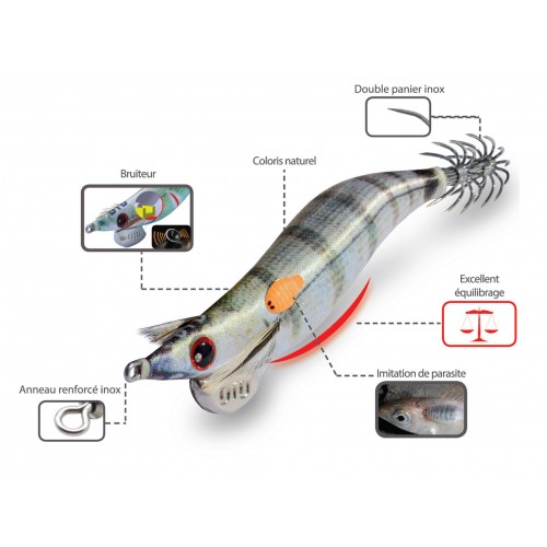 TURLUTTE DTD REAL FISH OITA 7.5CM