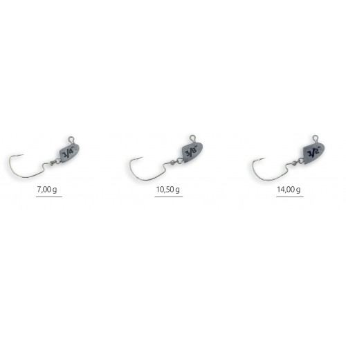 TETE PLOMBEE MOLIX SS SHAD JIG HEAD KIT