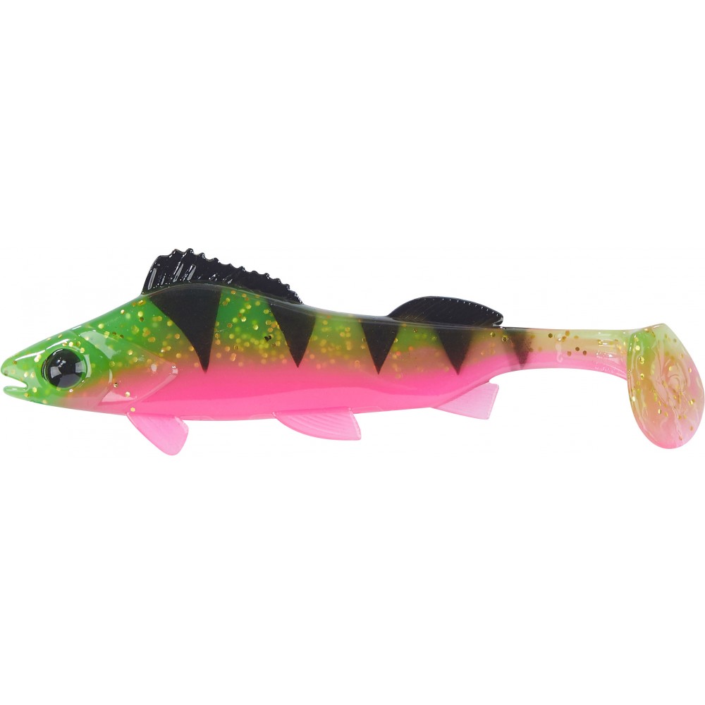 Balzer Shirasu Clone Frog, Esca In Gomma A Forma Di Rana Per Luccio, Realistica Con Occhi UV, Colori 3D, 1 Pezzo